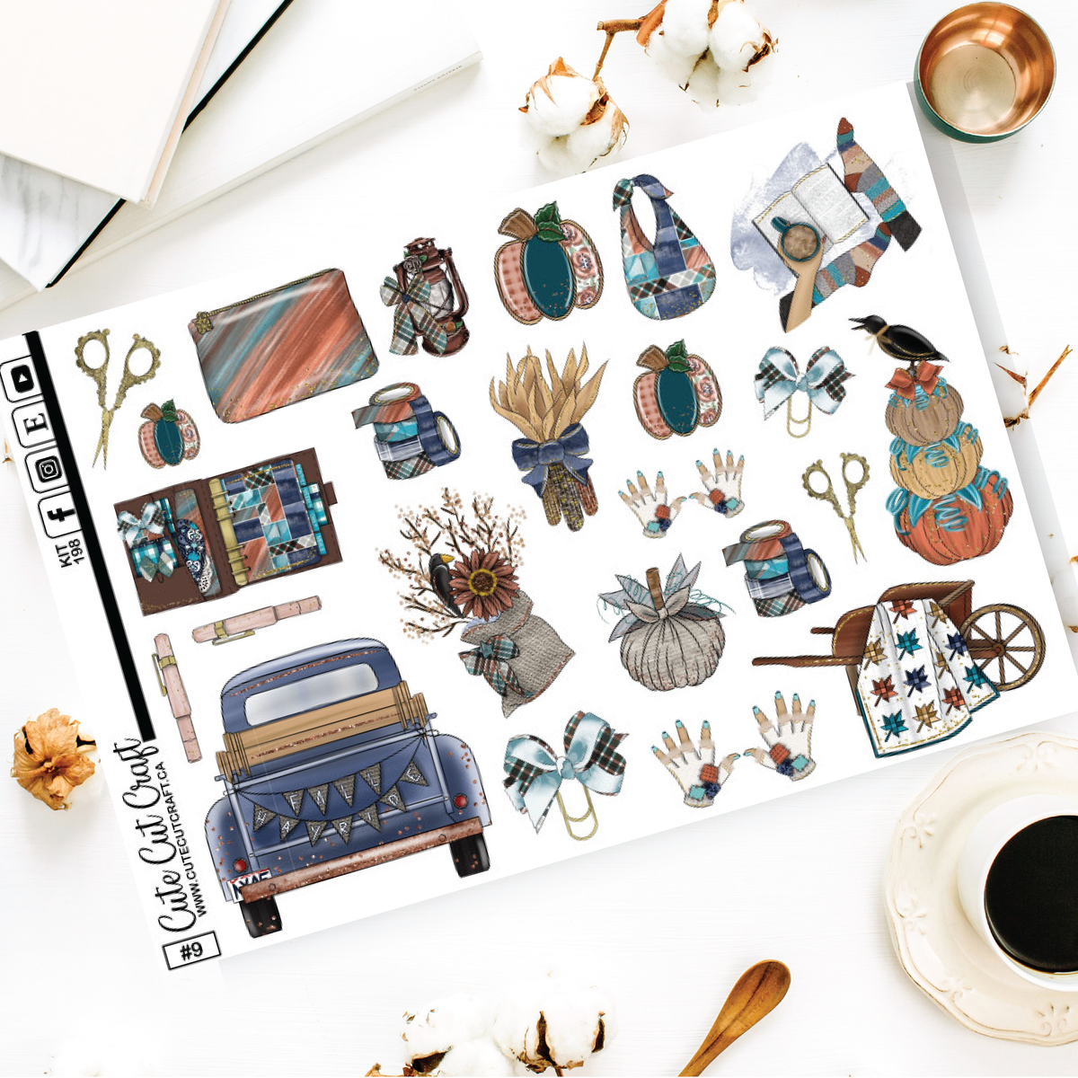 Fall Patchwork #198 || Deco