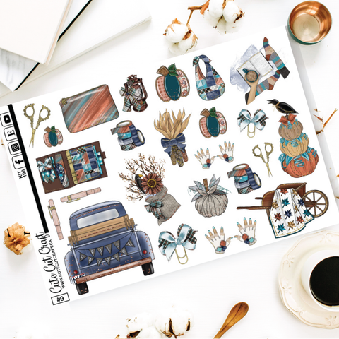 Fall Patchwork #198 || Deco