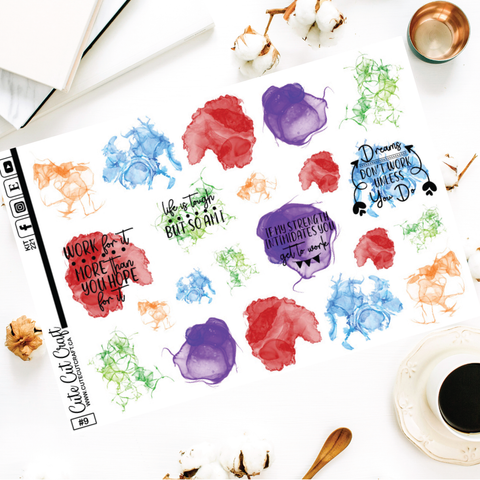 Color Me Strong #221 || Deco