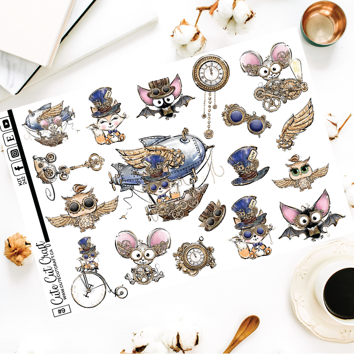 Steampunk #242 || Deco