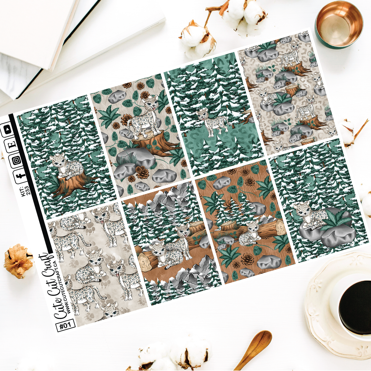 Snow Leopard #233 || EC/HP Full Boxes