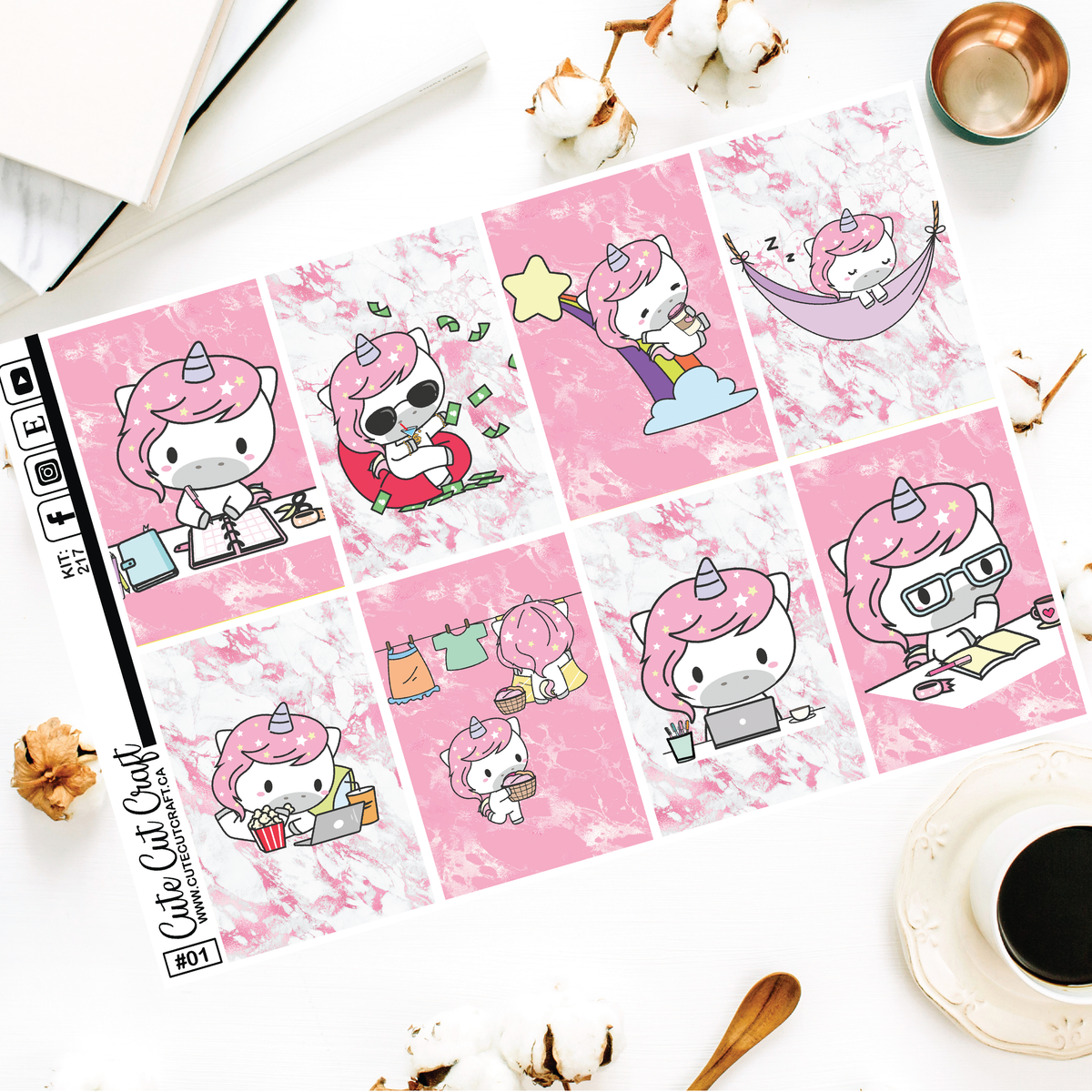 Unicorn Charlie #217 || EC/HP Full Boxes