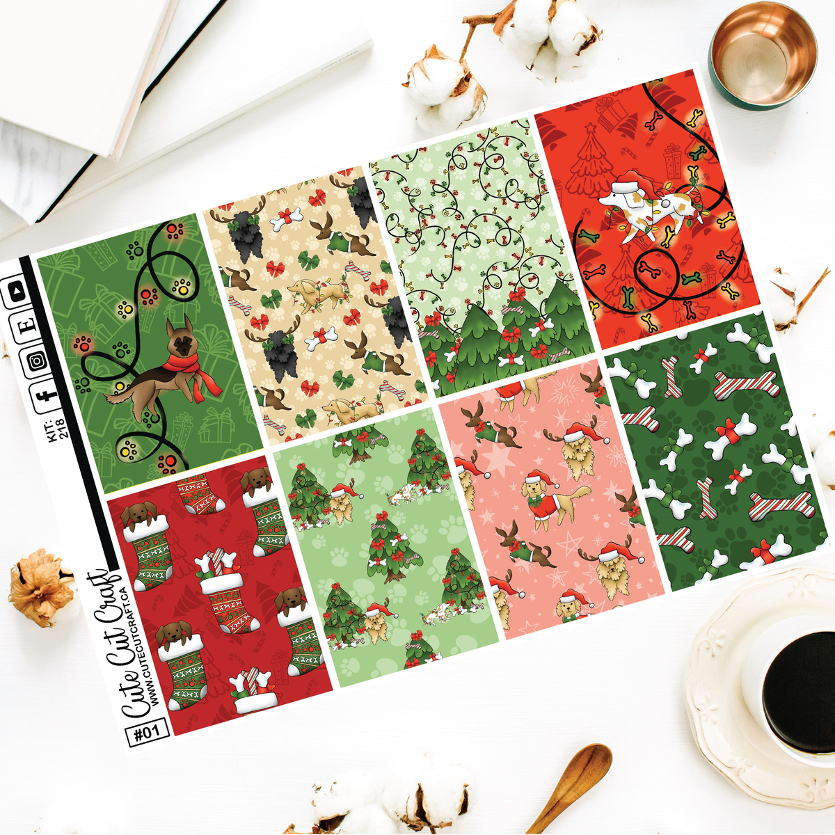 Deck The Paws #218 || EC/HP Full Boxes