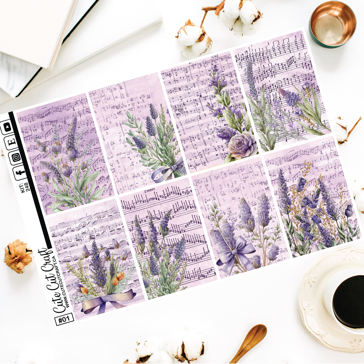 Lavender Music #248 || EC/HP Full Boxes