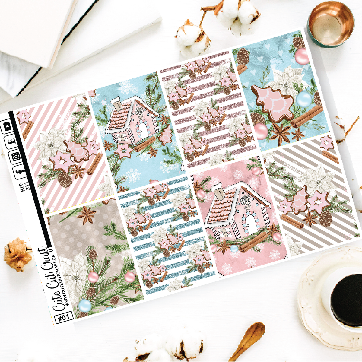 Gingerbread #211 || EC/HP Full Boxes