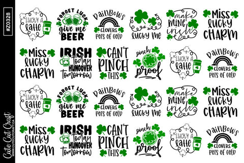 St. Patrick's Day Quotes #014 || Deco Sheet