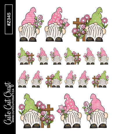 Spring Flower Gnomes