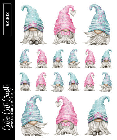 Baby Reveal Gnomes || Deco Sheet