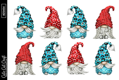 XL Gamer Gnomes || Deco Sheet