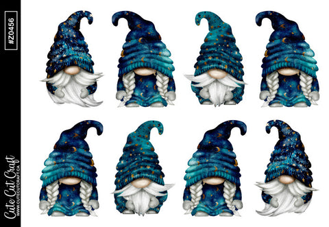 XL Night Gnomes || Deco Sheet