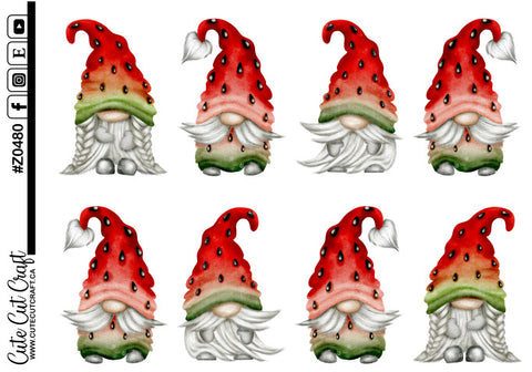 XL Watermelon Gnomes