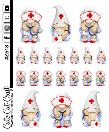 Medical Gnomes || Deco Sheet