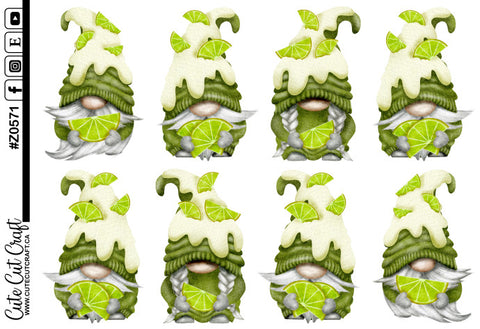 XL Lime Gnomes
