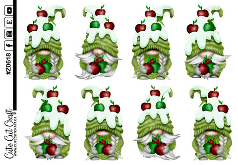XL Apple Gnomes