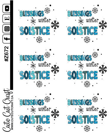 Winter Quote Sheet 1