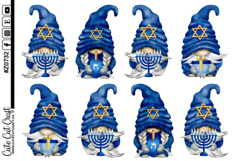 XL Hanukkah Gnomes